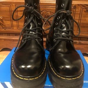 worn SIZE 10 JADON DR MARTENS